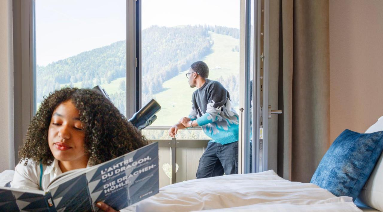 Boutique Hotel Corbetta - Spa 60M2 - La Montagne A 5 Minutes De L'Autoroute A12 Aux Paccots Sur Montreux - Nouveau Loft Familial - Profitez Du Lac Leman Et Des Montagnes En Meme Temps Les Paccots Exterior foto